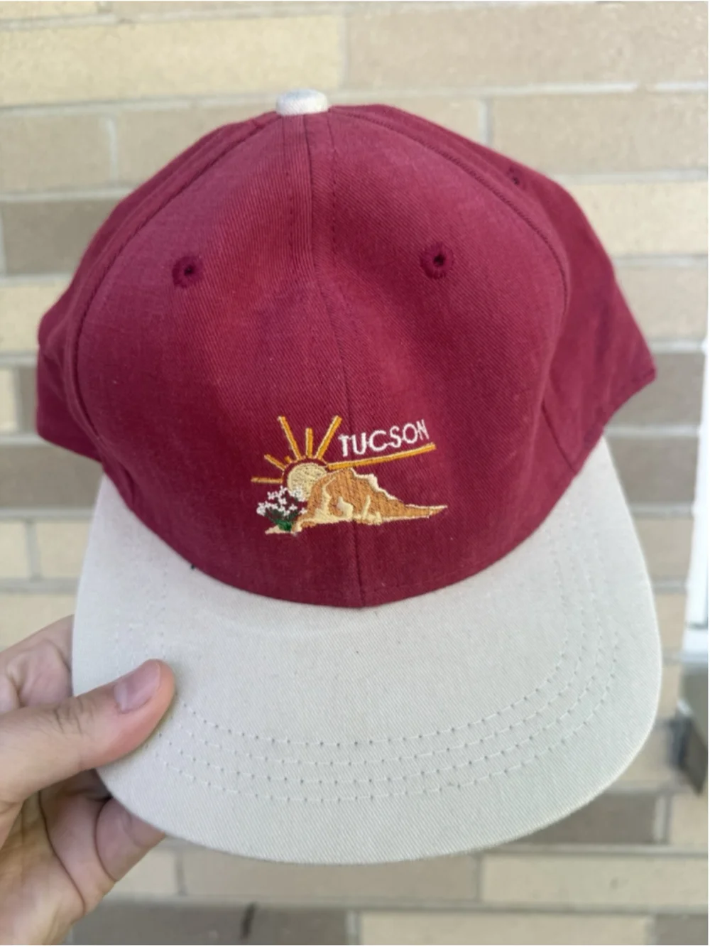 VTG Tuscan Arizon Retro Embroidered Imperial SnapBack Hat One Size Made In USA